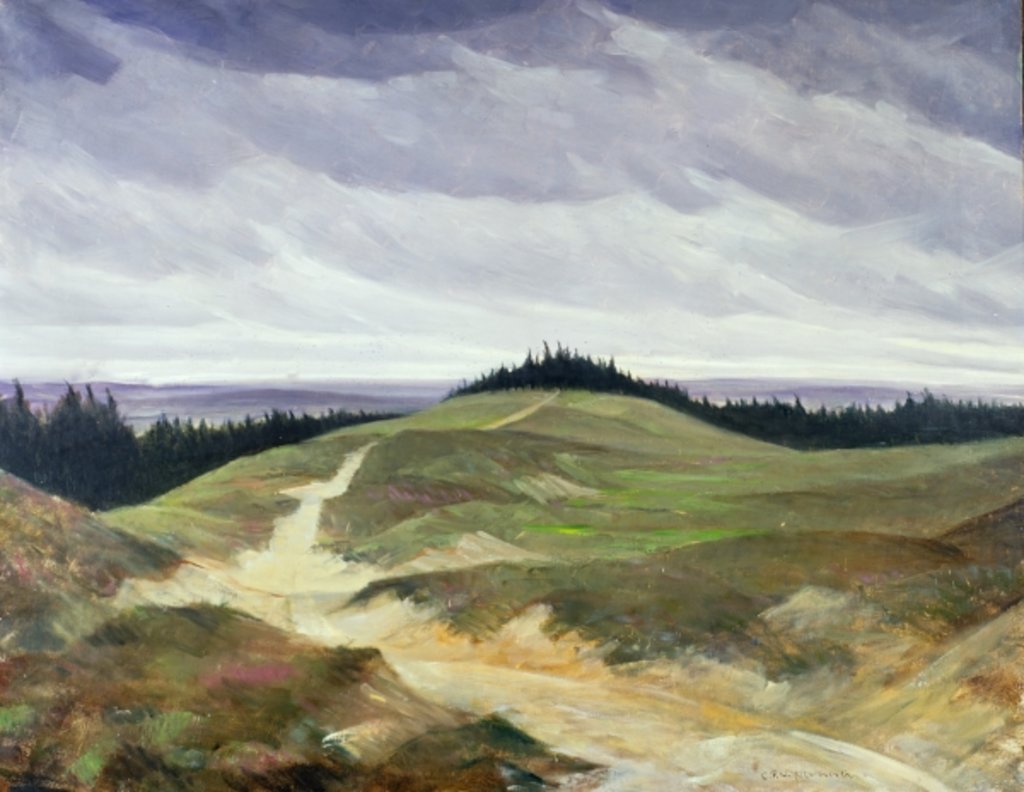 Detail of Sandy Path by Christopher Richard Wynne Nevinson
