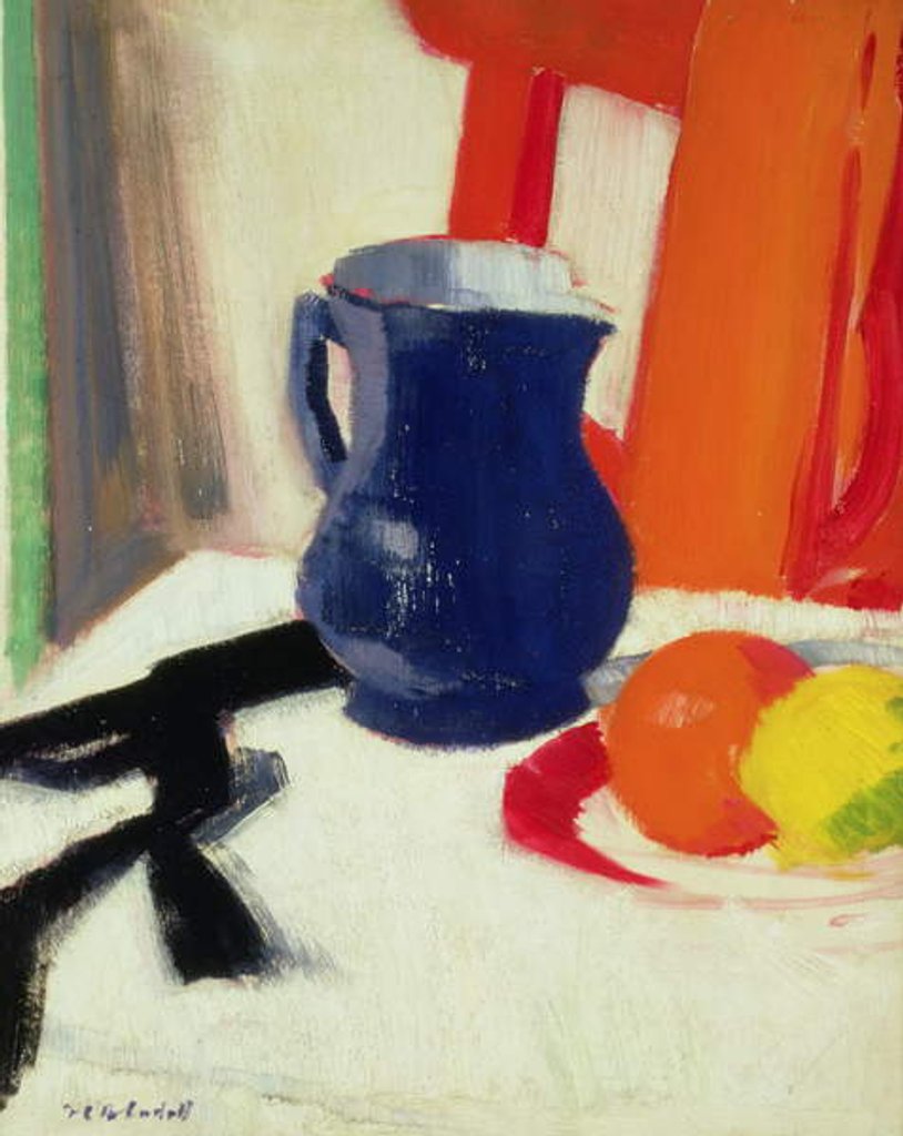 Detail of Blue and Orange by Francis Campbell Boileau Cadell