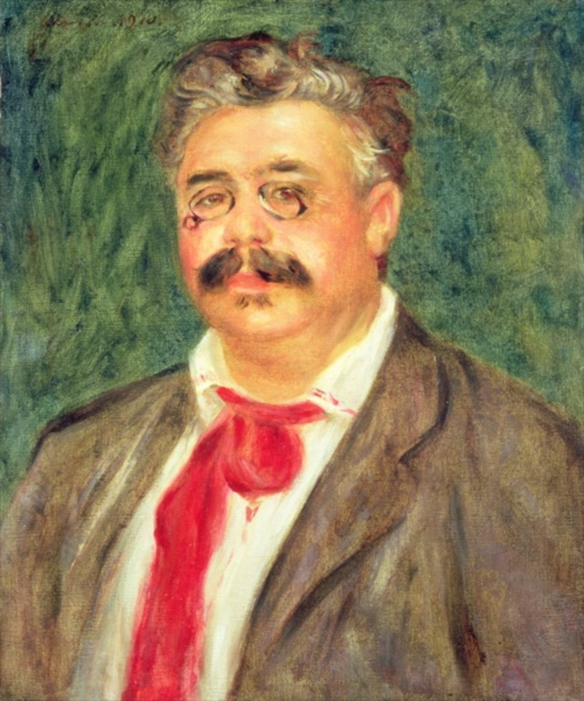 Detail of Portrait of Wilhelm Muhlfeld, 1910 by Pierre Auguste Renoir