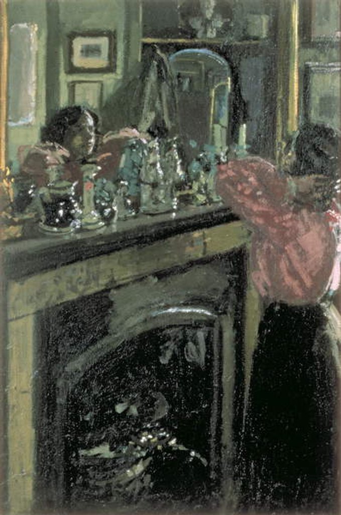 Detail of The Mantelpiece, c.1907 by Walter Richard Sickert