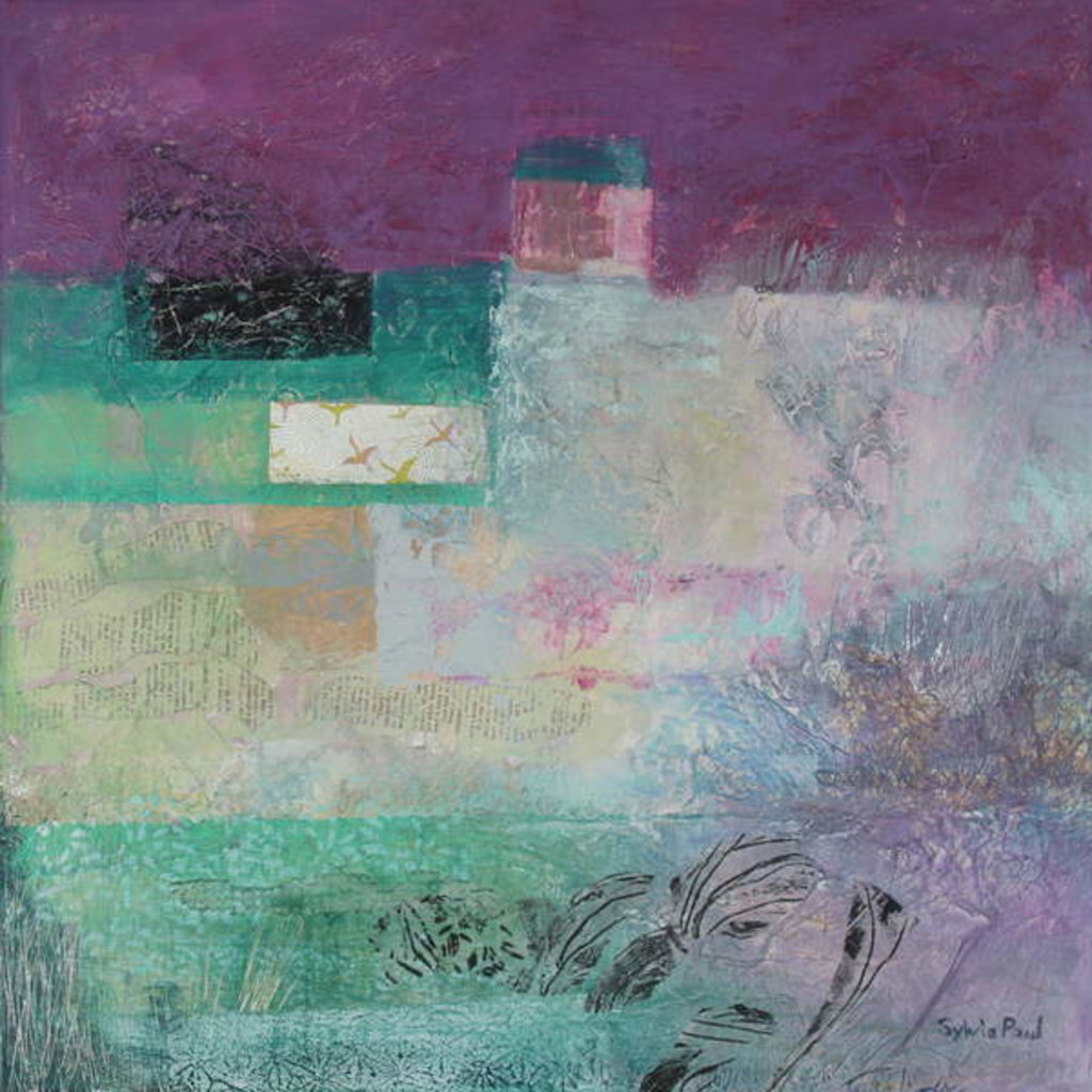 Detail of Peaceful Place by Sylvia Paul