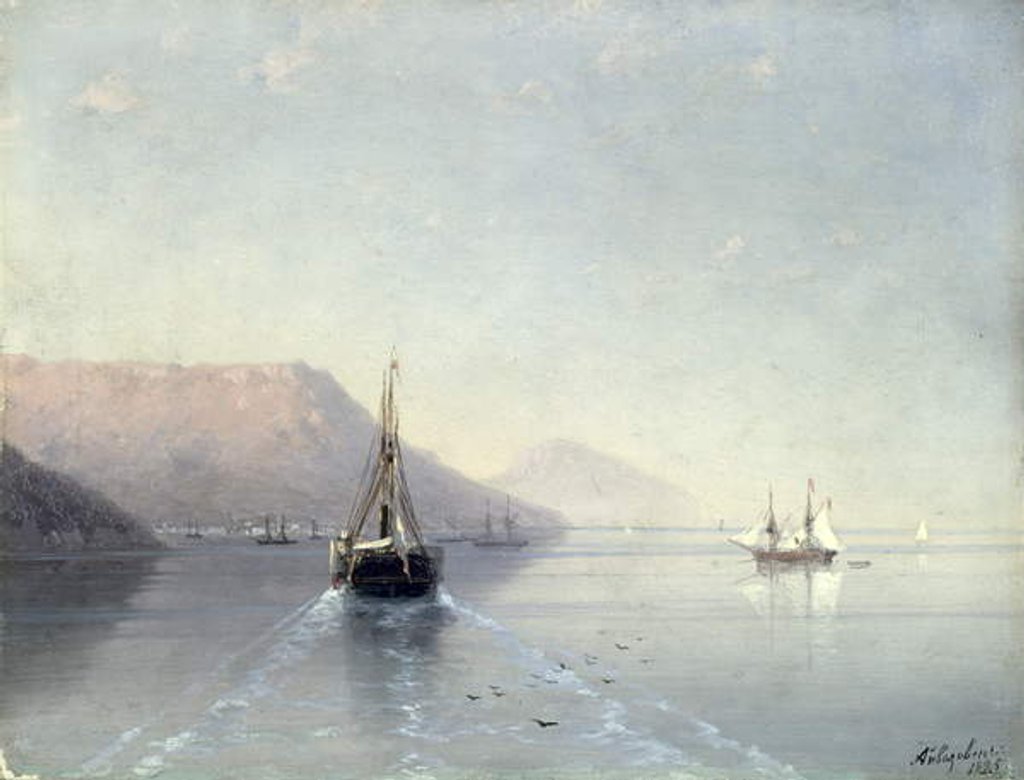 Detail of Calm, 1885 by Ivan Konstantinovich Aivazovsky