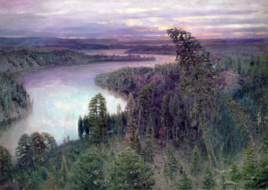 Detail of Siberia, 1894 by Apollinari Mikhailovich Vasnetsov