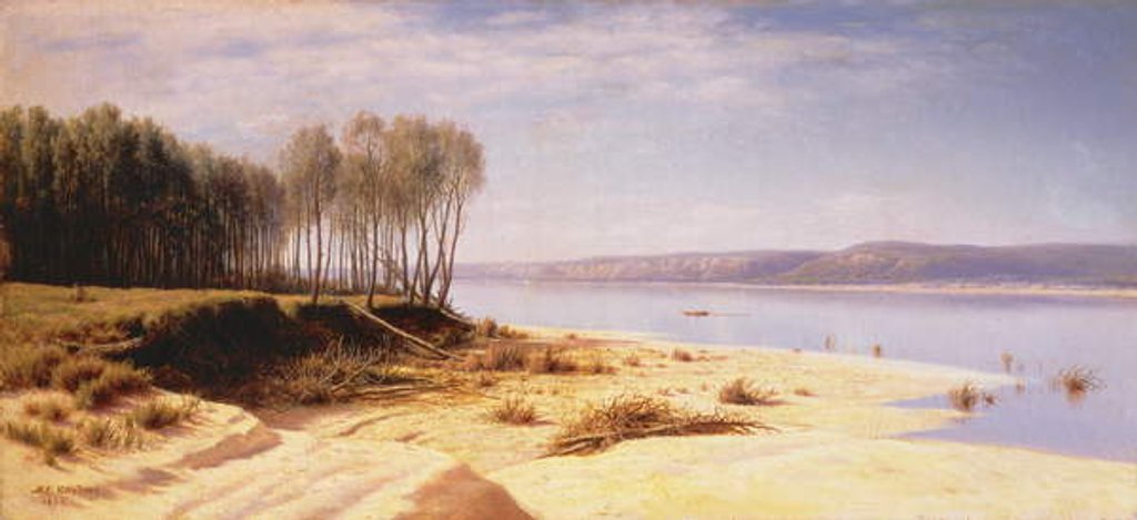 Detail of On the Volga, 1880 by Mikhail Konstantinovich Klodt
