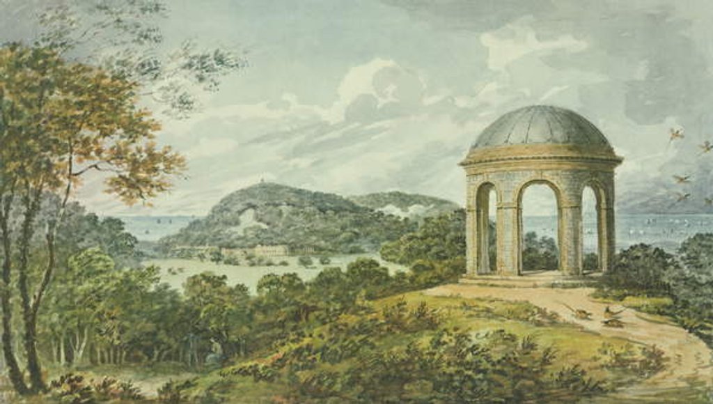 Detail of Scene near the Temple by Humphry Repton
