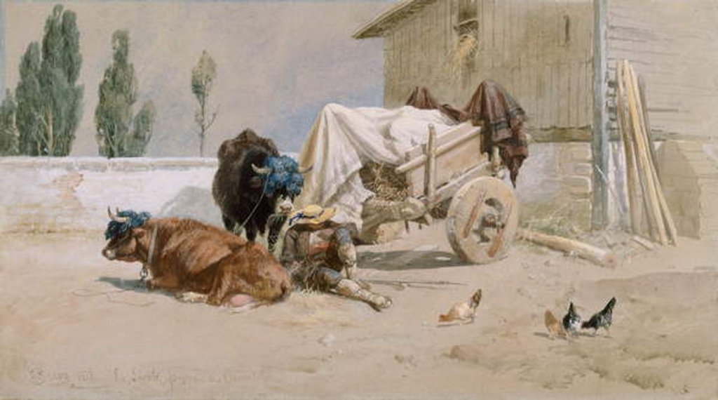 Detail of La Sieste by Richard Beavis