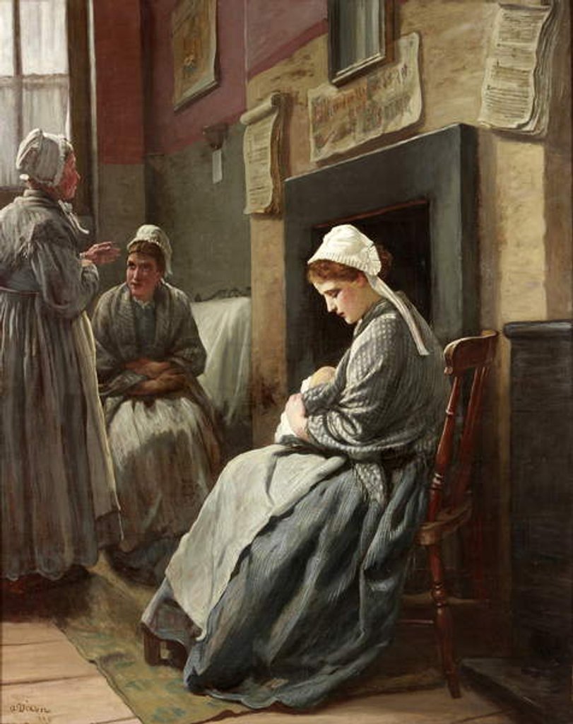 Forsaken, 1879 by Alfred Dixon