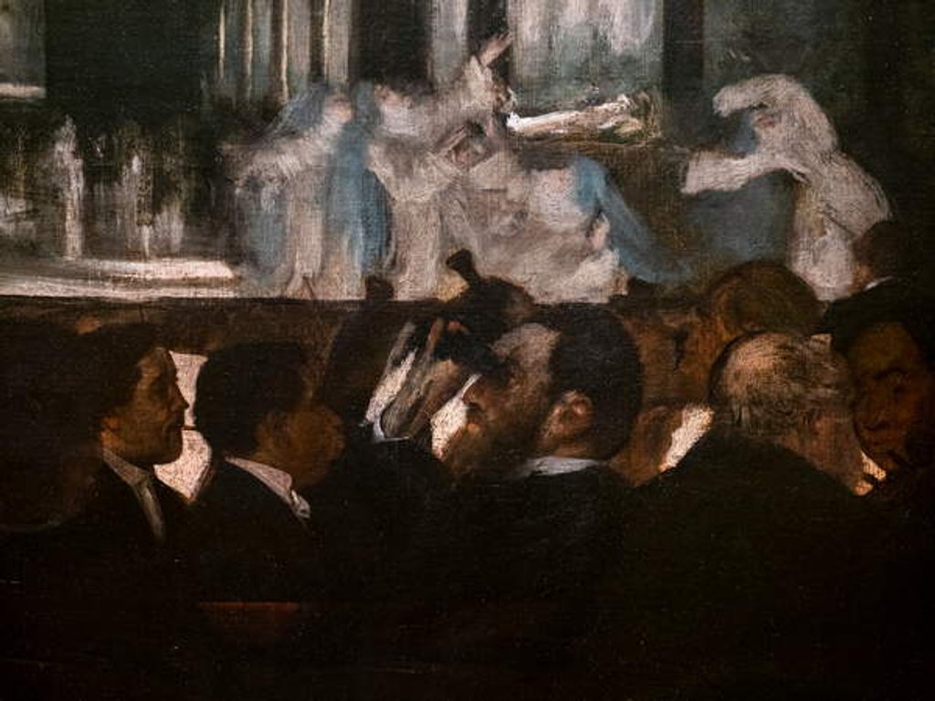 Detail of Ballet of Robert the Devil. 1871-1872 by Edgar Degas
