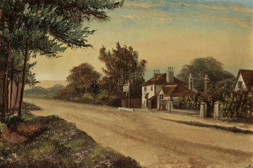 Detail of The Ragged Cat Inn by Anonymous