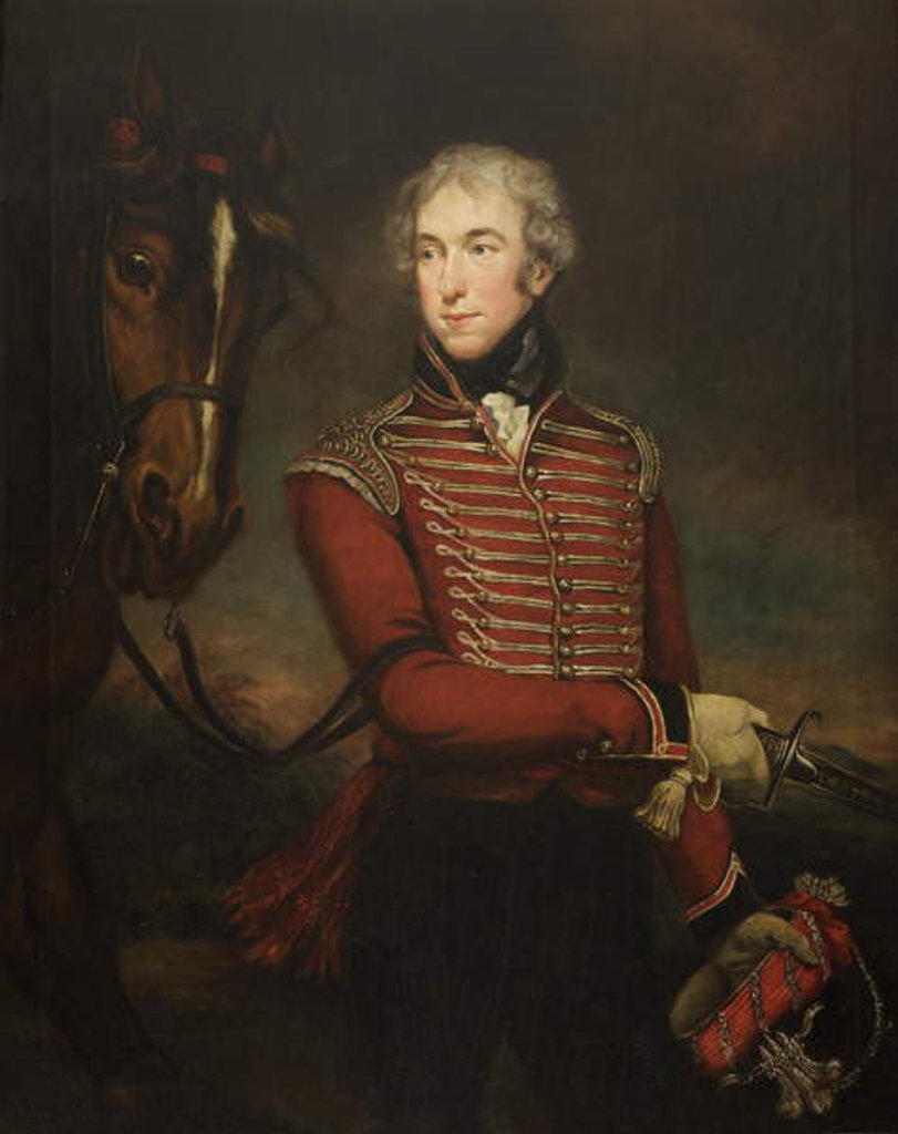 Detail of Portrait of Sir John Fleming Leicester, Bart., c.1802 by James Northcote