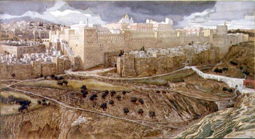 Detail of The Temple of Herod in our Lord's Time, c.1886-96 by James Jacques Joseph Tissot