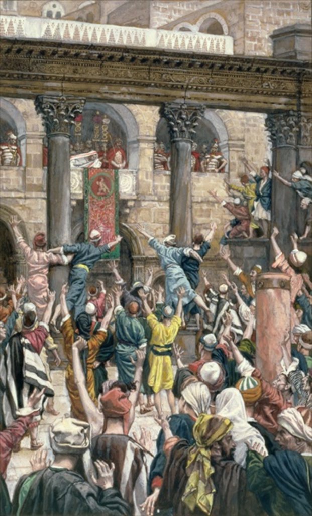 Detail of 'Let Him be Crucified' by James Jacques Joseph Tissot