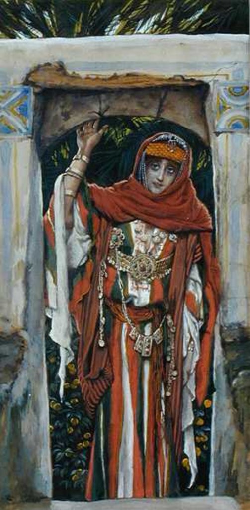 Detail of Mary Magdalene before her Conversion by James Jacques Joseph Tissot