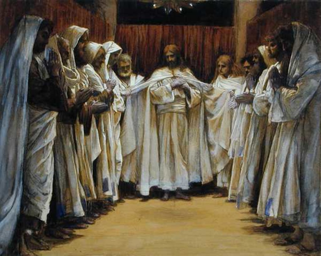 Detail of Christ with the twelve Apostles by James Jacques Joseph Tissot