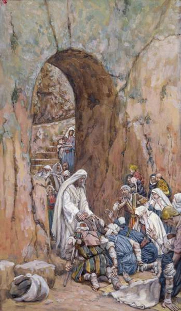 He did no Miracles Save that He Healed Them by James Jacques Joseph Tissot