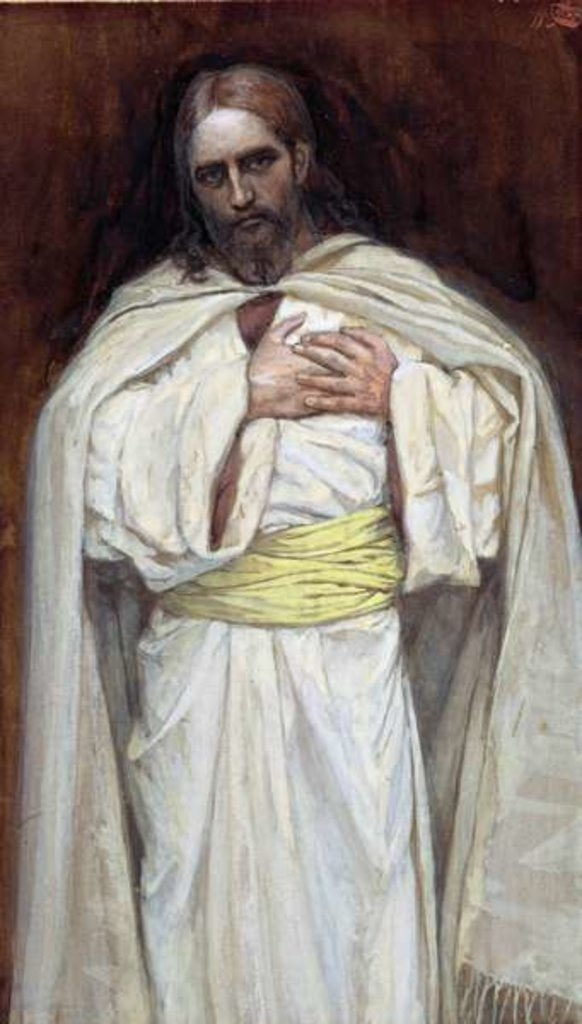 Detail of Our Lord Jesus Christ by James Jacques Joseph Tissot