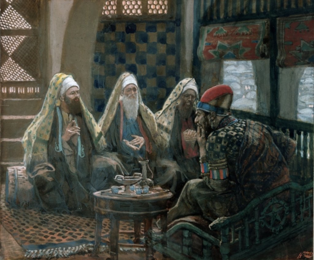 Detail of The Wise Men and Herod by James Jacques Joseph Tissot