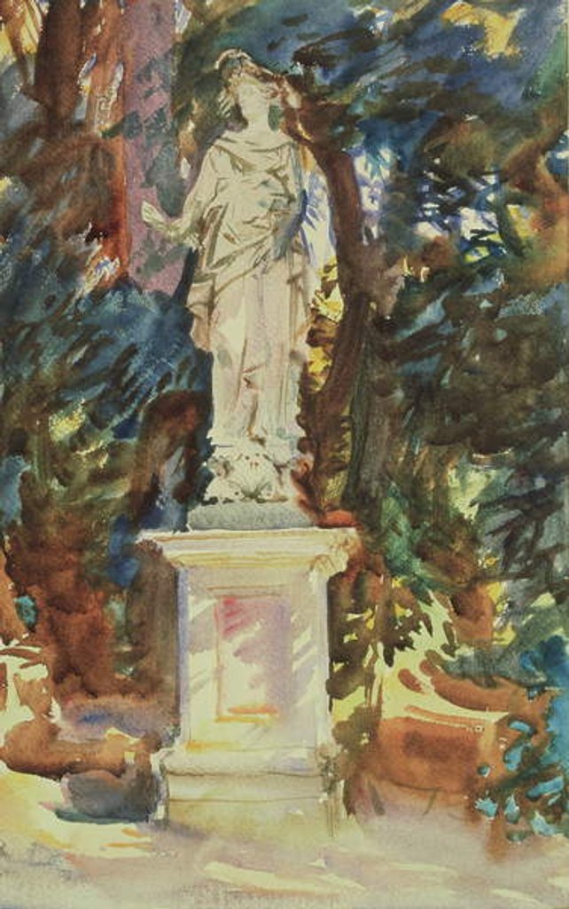 Detail of Boboli, 1907 by John Singer Sargent