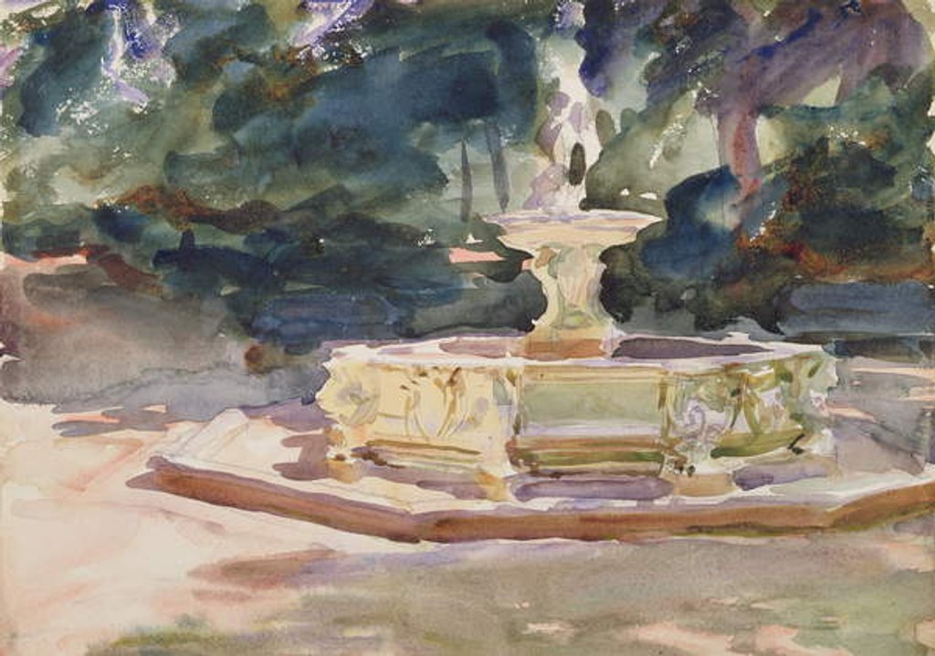 Detail of Aranjuez, c.1902-03 by John Singer Sargent