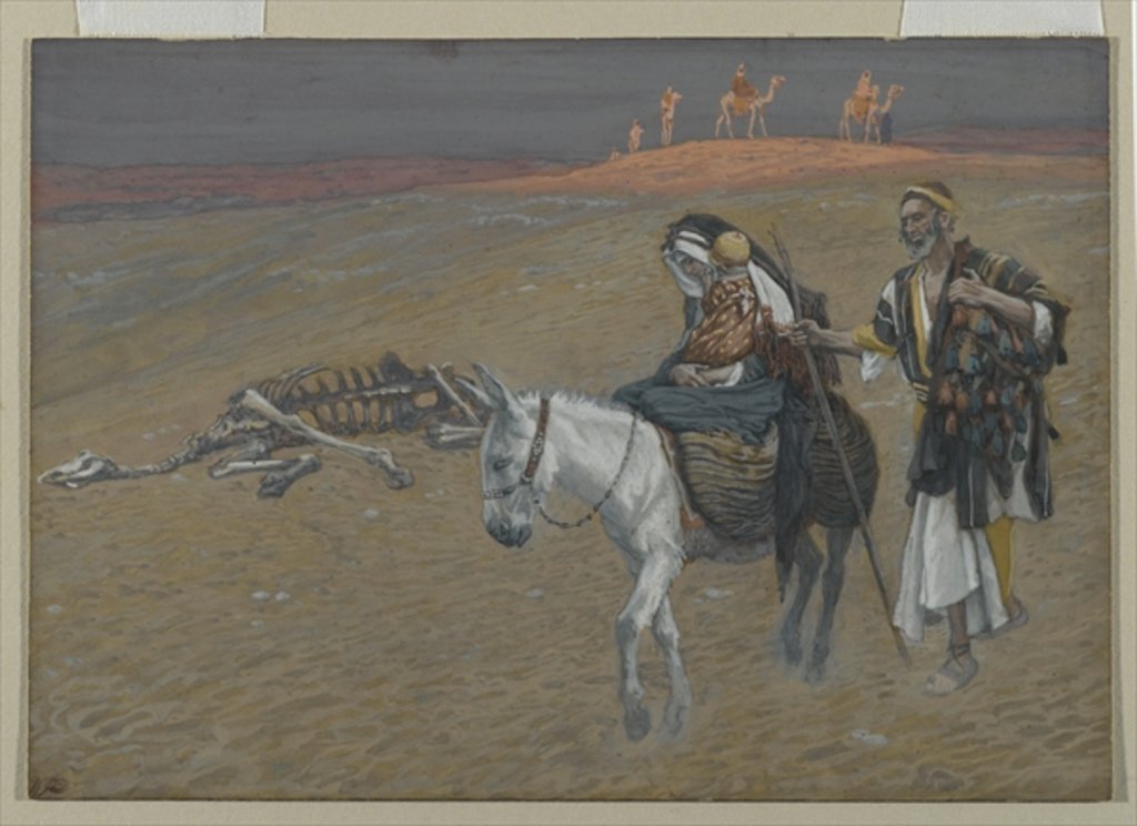 Detail of The Flight into Egypt by James Jacques Joseph Tissot