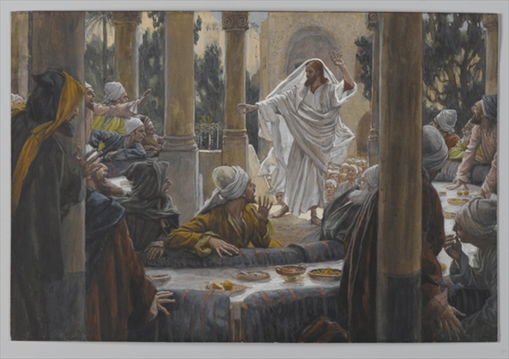 Detail of Curses against the Pharisees by James Jacques Joseph Tissot