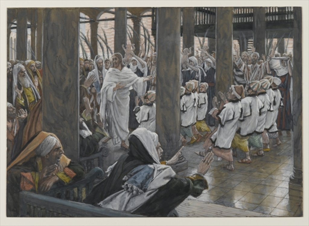 Detail of The Procession in the Temple by James Jacques Joseph Tissot