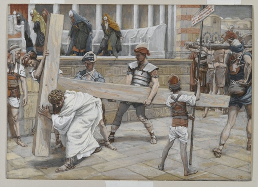 Detail of Jesus Bearing the Cross by James Jacques Joseph Tissot