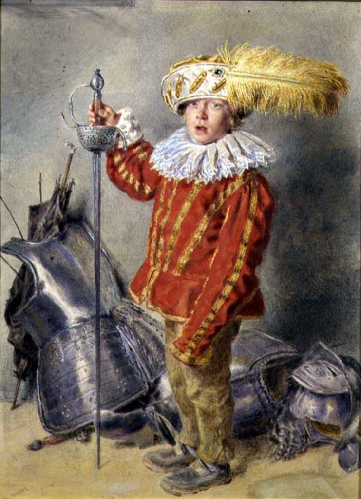 Detail of A Warrior Bold by William Henry Hunt