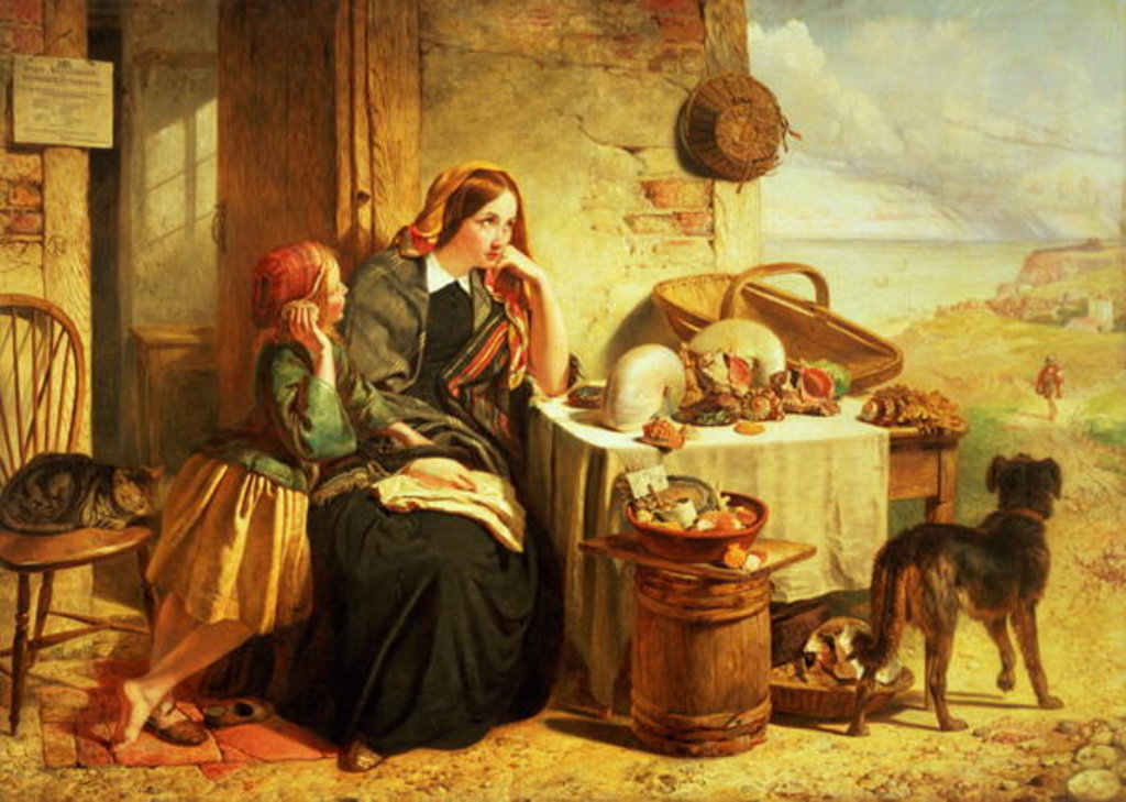 Detail of What does the Sea Say? by Henry Courtney Selous