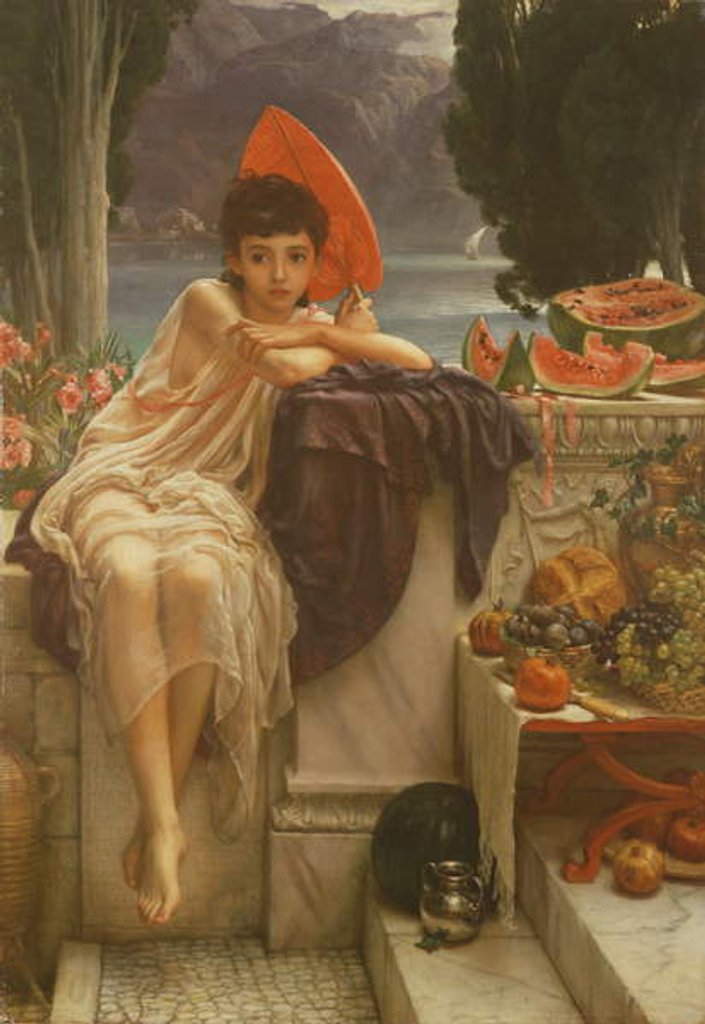 Detail of On the Temple Steps, 1889 by Edward John Poynter