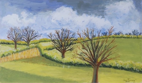 Detail of Suffolk Spring Sky by Joan Thewsey