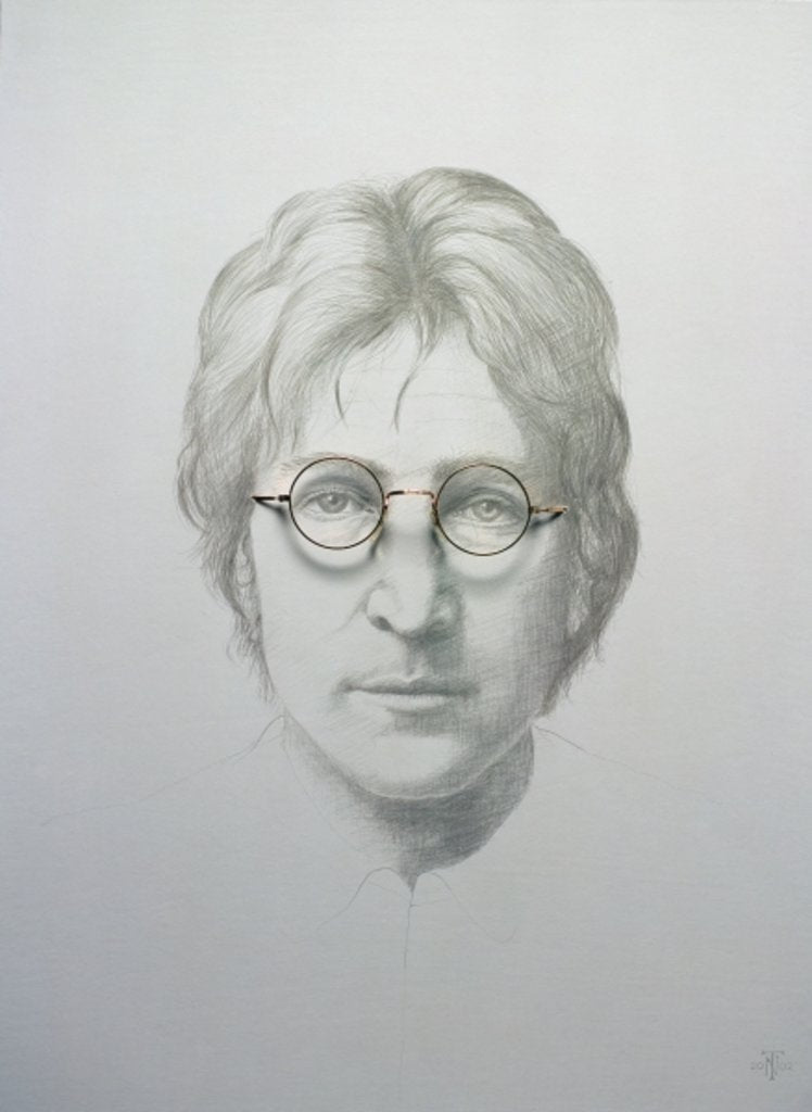 Detail of Lennon by Trevor Neal