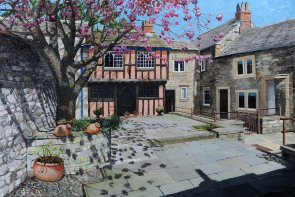 Detail of Kings Court, Bakewell, Derbyshire, 2009 by Trevor Neal
