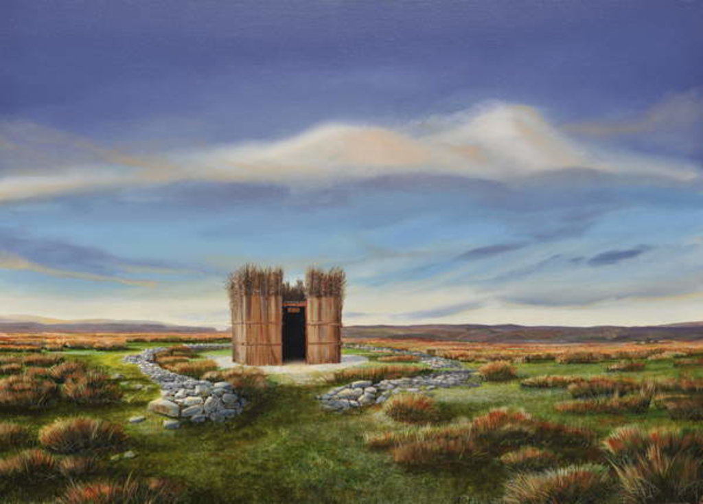 Detail of Bedouin Hut inDerbyshire, 2012 by Trevor Neal