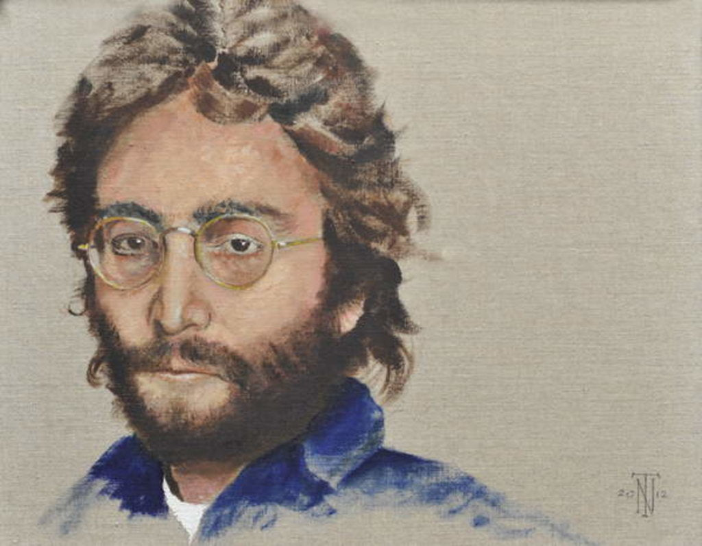 Detail of Lennon, 2012 by Trevor Neal