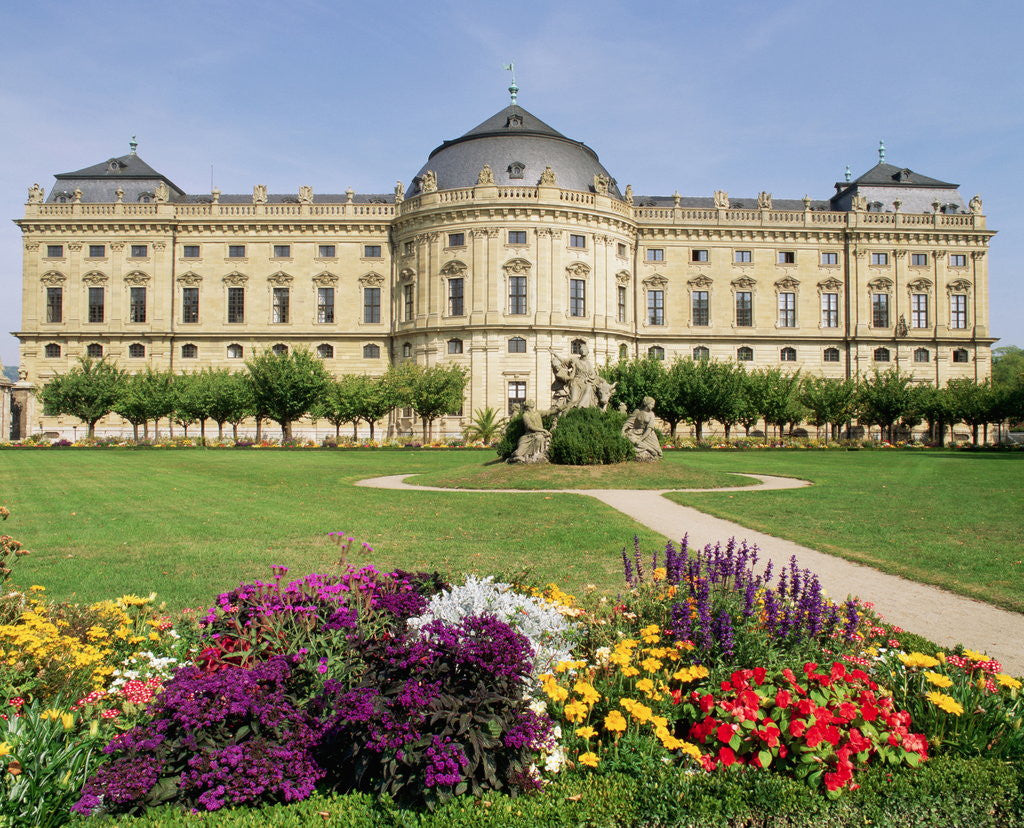 Detail of Bishop's Palace, Wurzburg by Anonymous