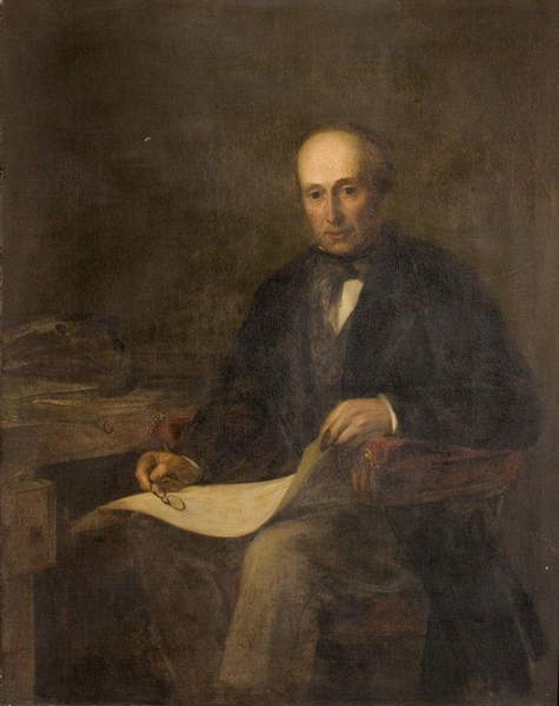 Detail of Portrait of a Man by English School