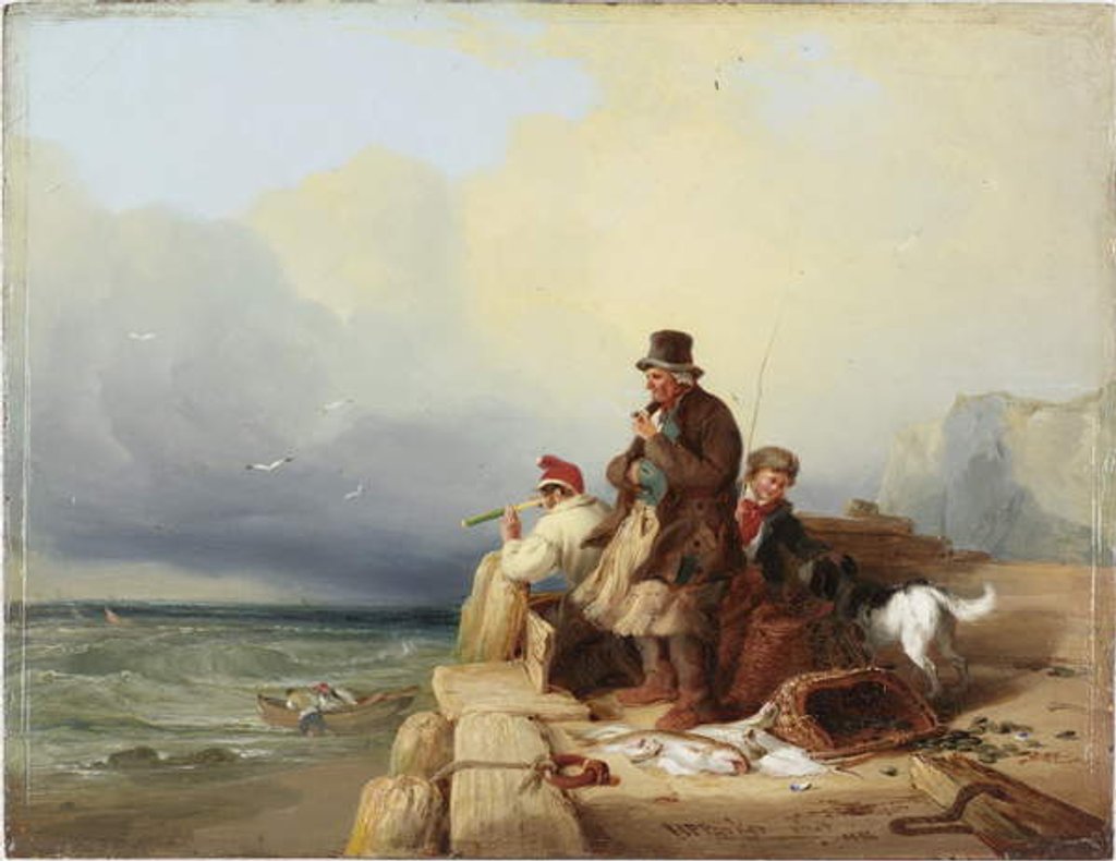 Detail of The Outlook) by Henry Perlee Parker