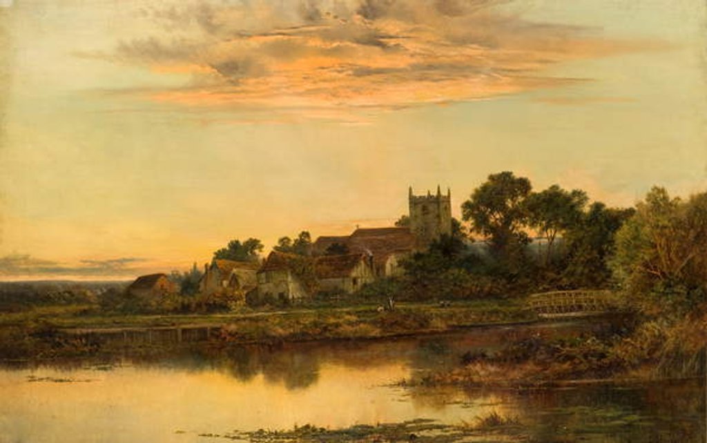 Detail of Near Guildford, Surrey by Daniel Sherrin