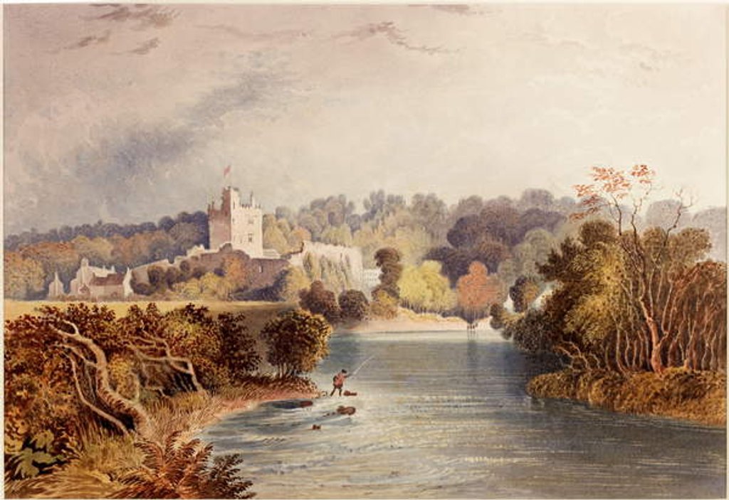 Detail of Bothal Castle by Henry Gastineau