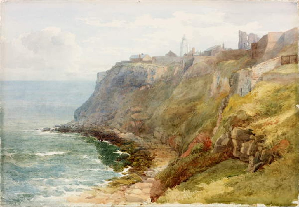 Detail of Tynemouth Priory by John Henry Mole