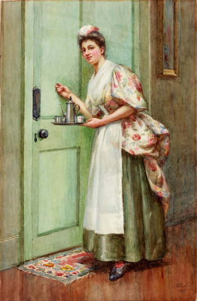 Detail of Figure Study, 1895 by Buddig Anwylini Pughe