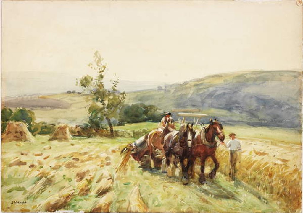 Detail of Harvest Time by John Atkinson