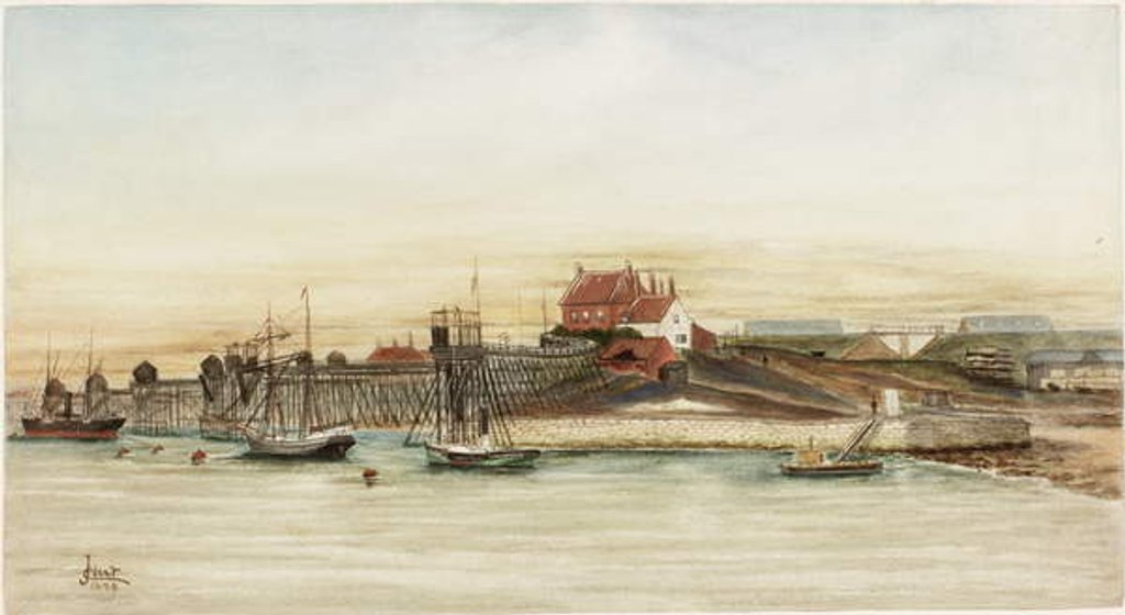 Detail of Whitehill Point on the Tyne by James Henry Cleet