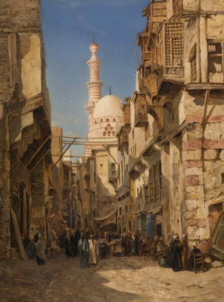 Detail of Game El Syer, Cairo, 1880 by John Jnr. Varley