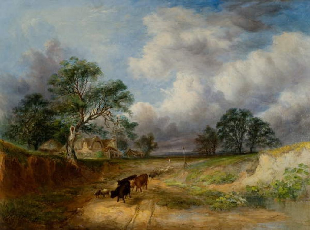 Detail of Landscape by George Cole
