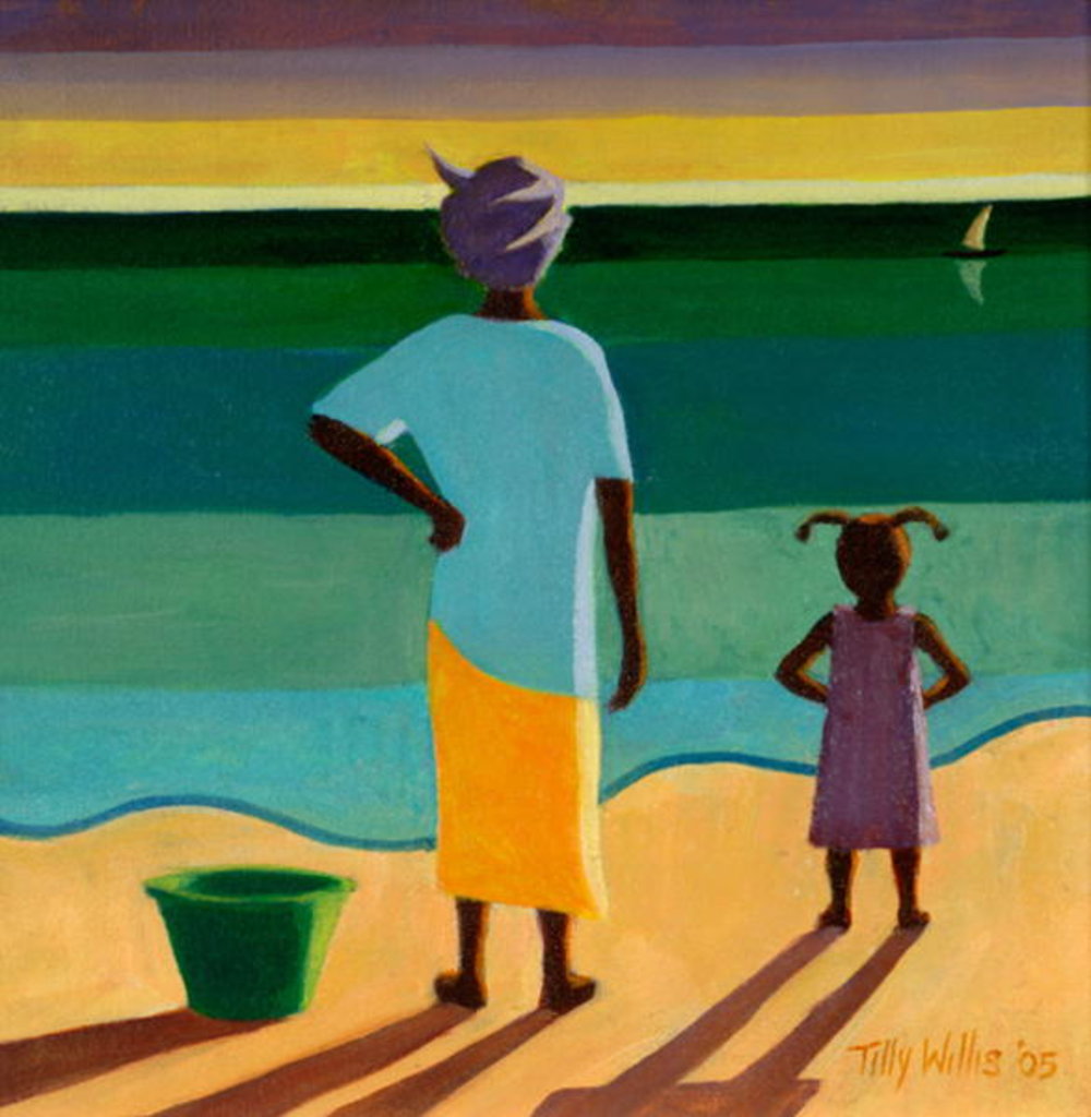 Detail of Waiting, 2005 by Tilly Willis