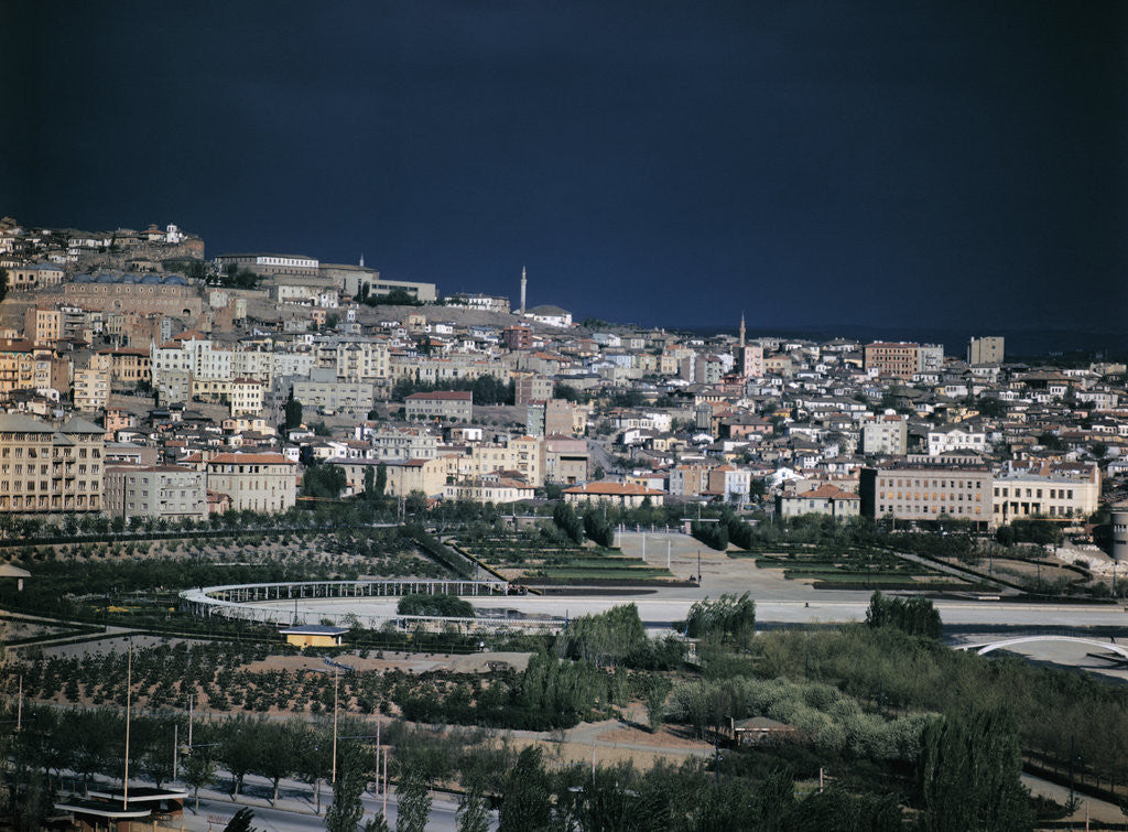 Detail of General View of Ankara, Turkey by Corbis