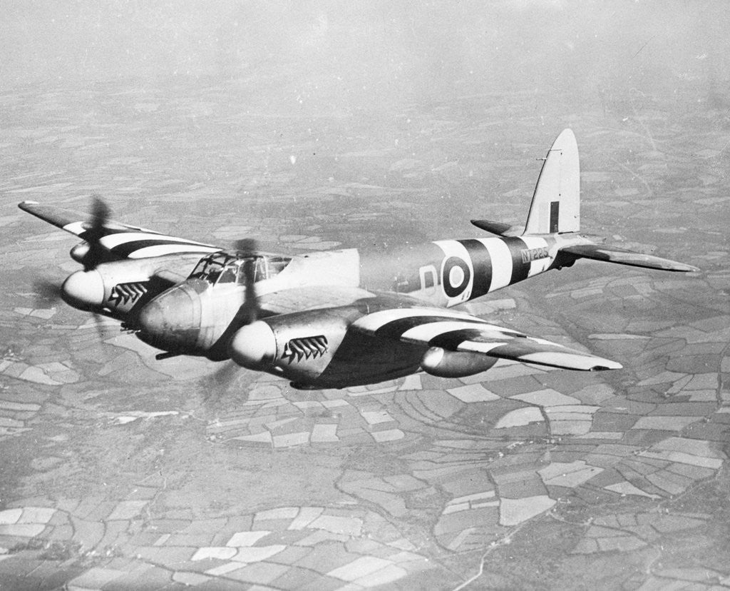Detail of De Havilland Mosquito in Flight by Anonymous