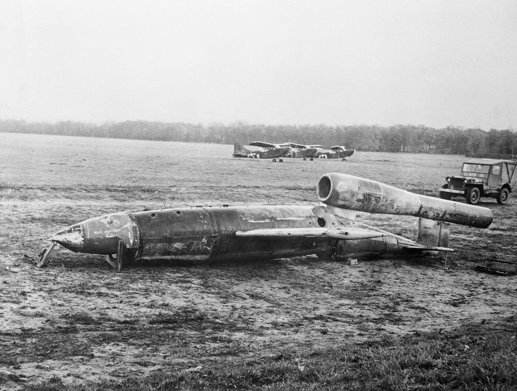 Detail of German Bomb Scene by Anonymous